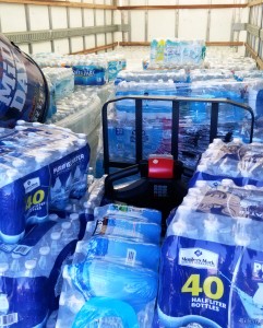 Truck of water