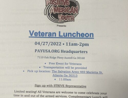 Free Veterans Luncheon!